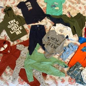 9 month Baby Boy clothing bundle (lot) 19 items